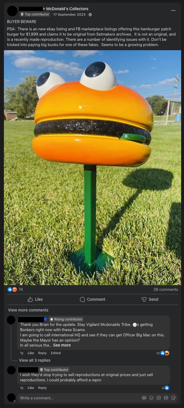 Additional Facebook documentation